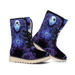 Virgo And Astrological Signs Print Winter Boots