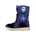 Virgo And Astrological Signs Print Winter Boots
