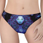 Virgo And Astrological Signs Print Women's Thong