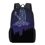 Virgo Constellation Print 17 Inch Backpack