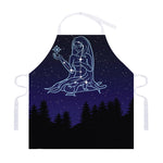 Virgo Constellation Print Adjustable Apron