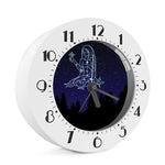 Virgo Constellation Print Alarm Clock
