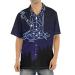 Virgo Constellation Print Aloha Shirt