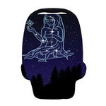 Virgo Constellation Print Baby Seat Cover