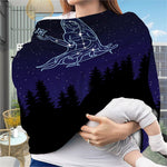 Virgo Constellation Print Baby Seat Cover