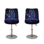 Virgo Constellation Print Bar Stool Covers