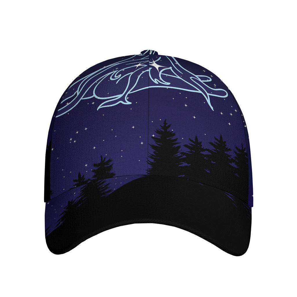 Virgo Constellation Print Baseball Cap