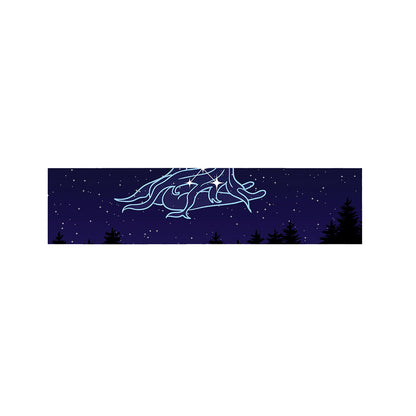 Virgo Constellation Print Bed Runner