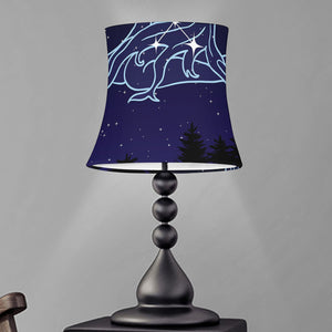 Virgo Constellation Print Bell Lamp Shade