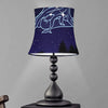 Virgo Constellation Print Bell Lamp Shade