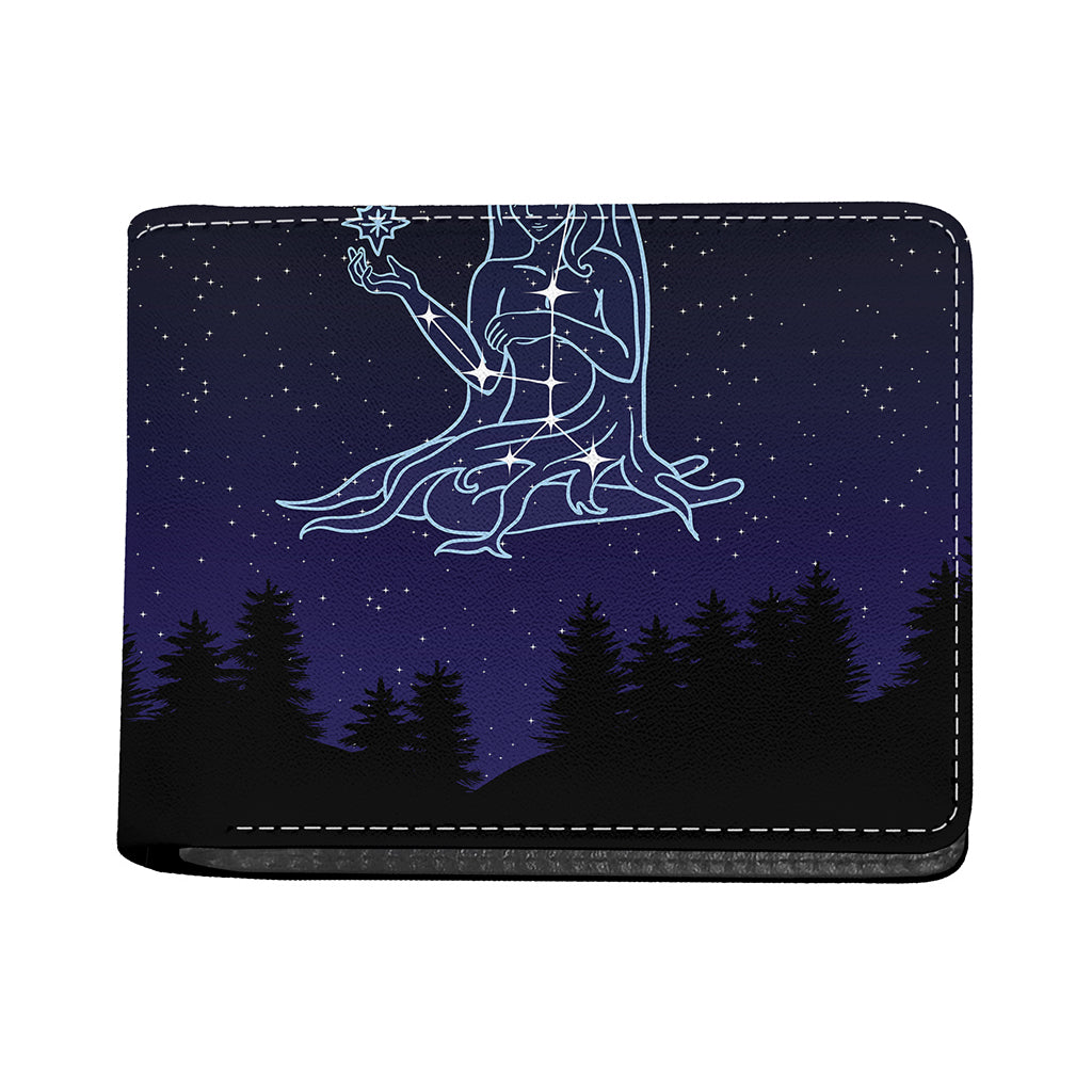 Virgo Constellation Print Bifold Wallet