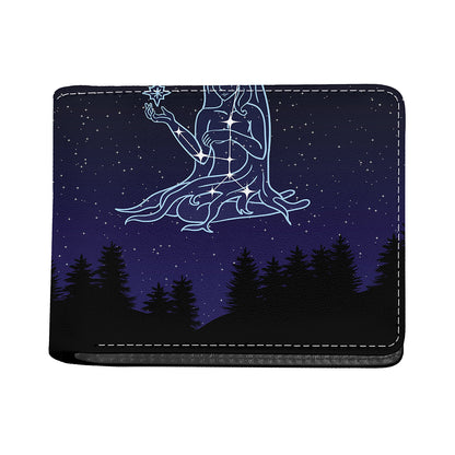 Virgo Constellation Print Bifold Wallet