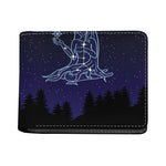 Virgo Constellation Print Bifold Wallet