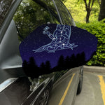 Virgo Constellation Print Car Side Mirror Covers