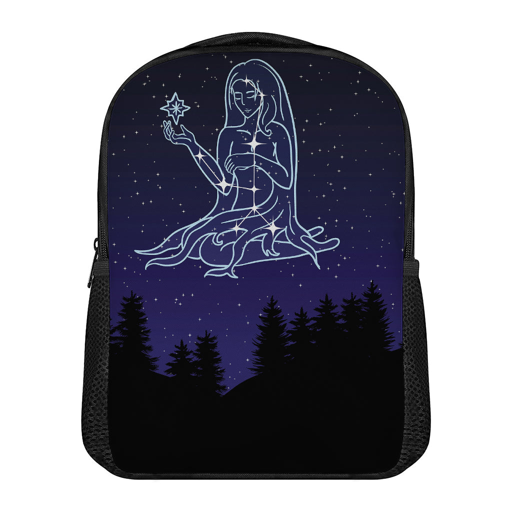 Virgo Constellation Print Casual Backpack