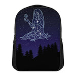 Virgo Constellation Print Casual Backpack