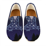 Virgo Constellation Print Casual Shoes