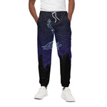 Virgo Constellation Print Cotton Pants