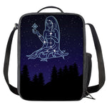 Virgo Constellation Print Crossbody Lunch Bag
