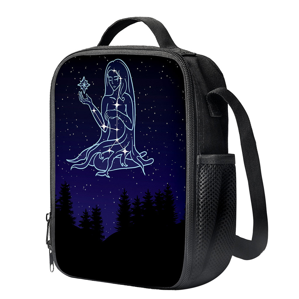 Virgo Constellation Print Crossbody Lunch Bag