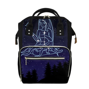 Virgo Constellation Print Diaper Bag