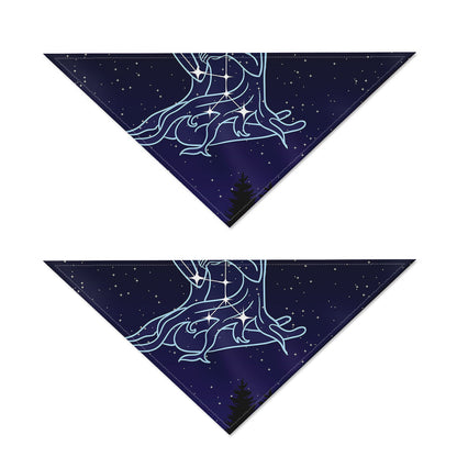 Virgo Constellation Print Dog Bandana