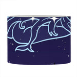 Virgo Constellation Print Drum Lamp Shade