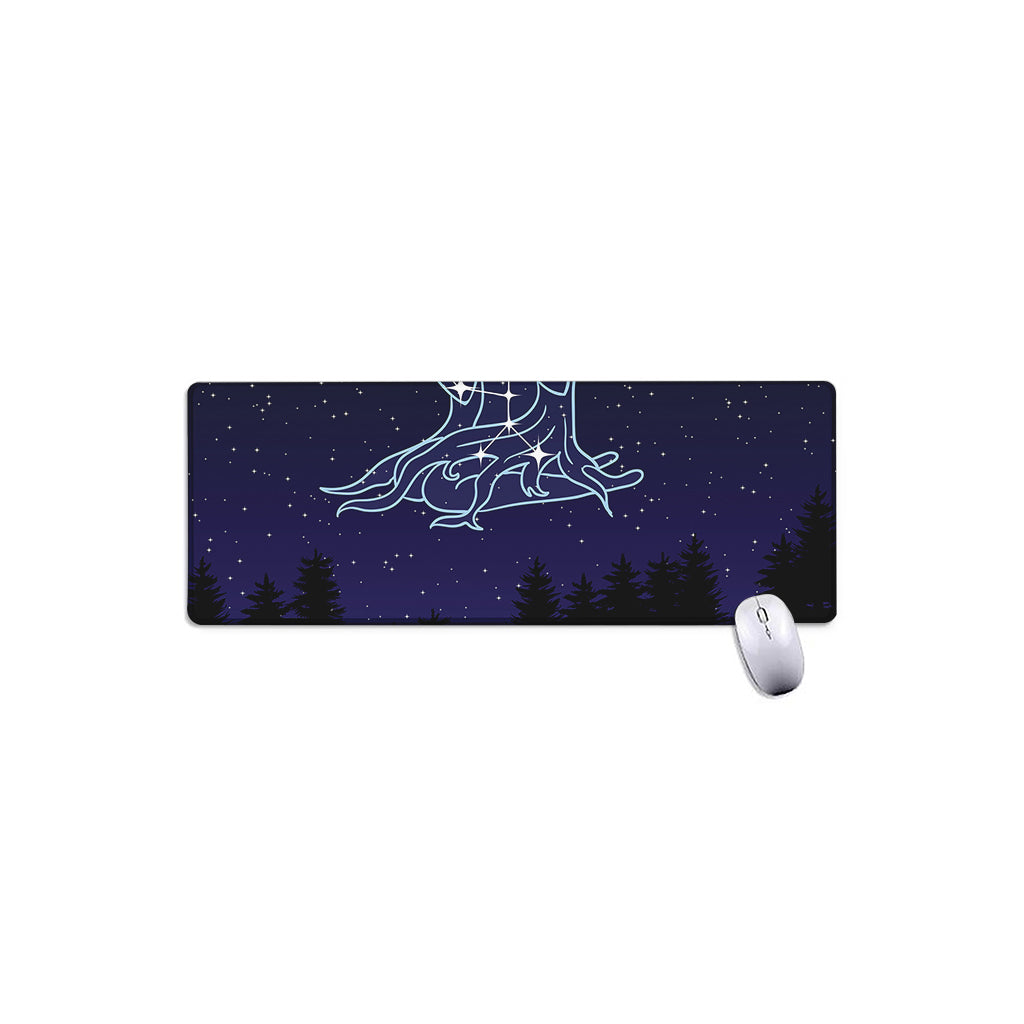 Virgo Constellation Print Extended Mouse Pad