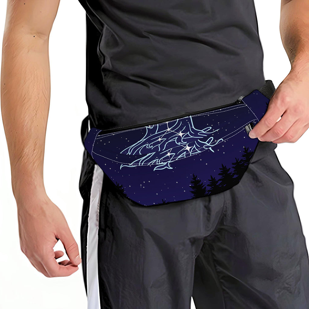 Virgo Constellation Print Fanny Pack