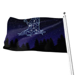 Virgo Constellation Print Flag