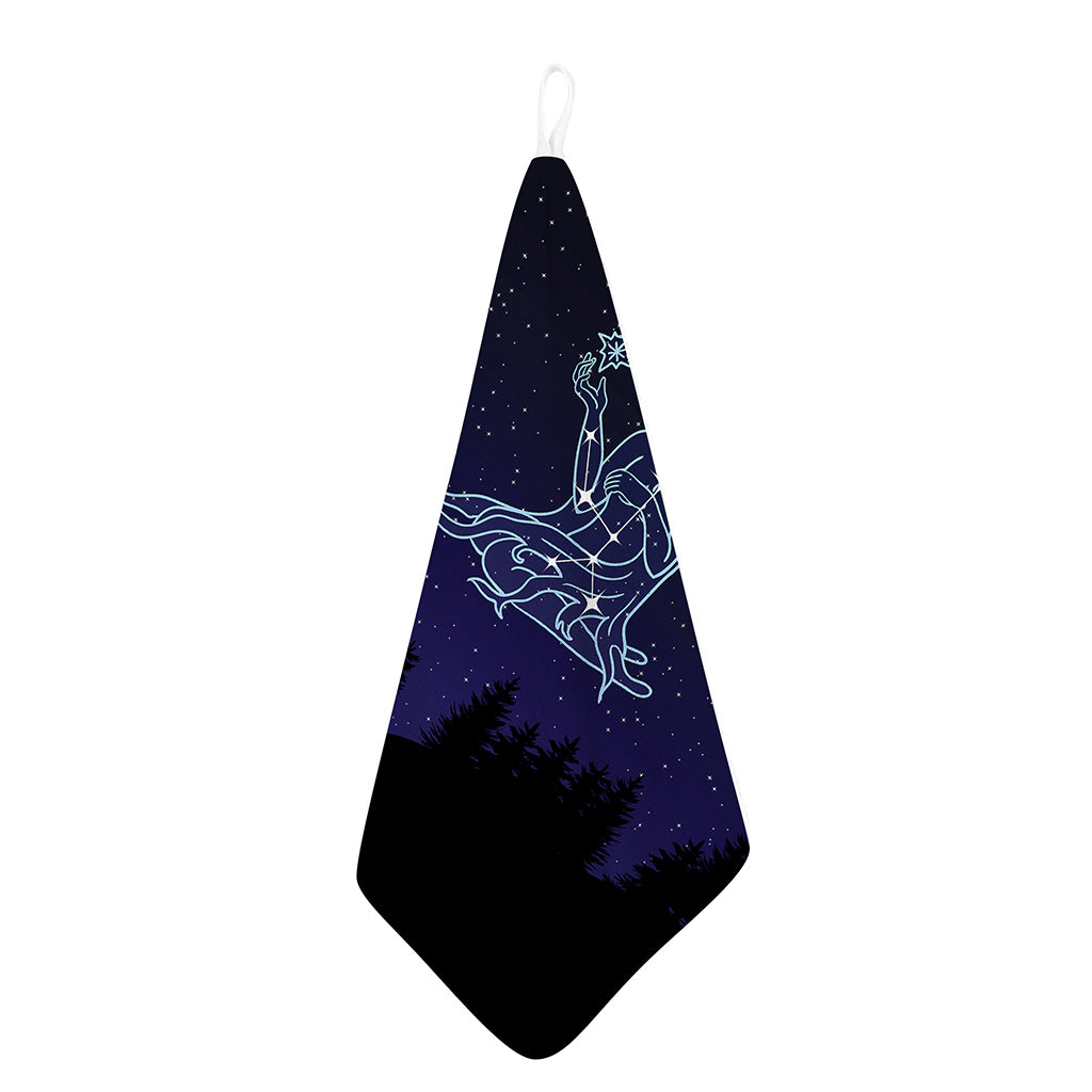 Virgo Constellation Print Hand Towel
