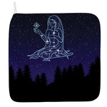 Virgo Constellation Print Hand Towel