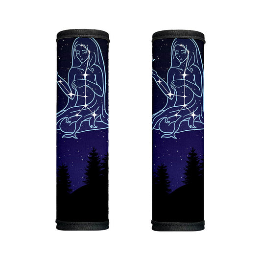 Virgo Constellation Print Handle Covers