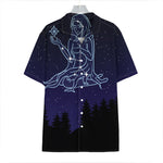 Virgo Constellation Print Hawaiian Shirt