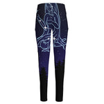 Virgo Constellation Print High-Waisted Pocket Leggings