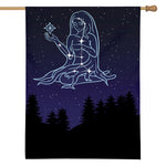 Virgo Constellation Print House Flag