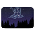 Virgo Constellation Print Indoor Door Mat