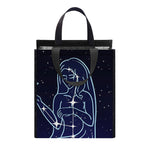Virgo Constellation Print Insulated Lunch Tote
