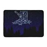 Virgo Constellation Print Kitchen Mat