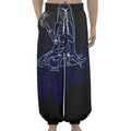 Virgo Constellation Print Lantern Pants
