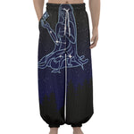 Virgo Constellation Print Lantern Pants