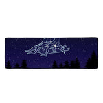 Virgo Constellation Print Long Kitchen Mat