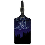 Virgo Constellation Print Luggage Tag