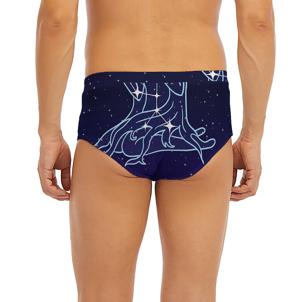 Virgo Constellation Print Men's Briefs