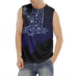 Virgo Constellation Print Men's Fitness Tank Top