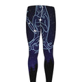 Virgo Constellation Print Men's Leggings