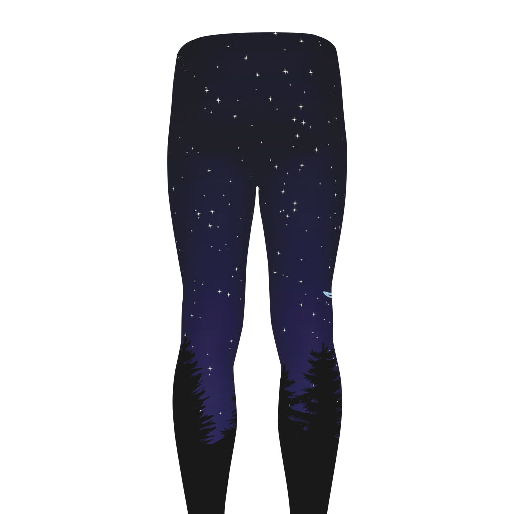 Virgo Constellation Print Men's leggings