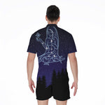 Virgo Constellation Print Men's Rompers