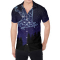 Virgo Constellation Print Men's Shirt