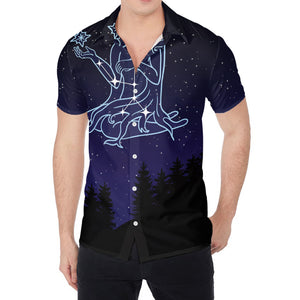 Virgo Constellation Print Men's Shirt